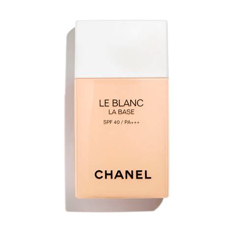 chanel le blanc la base|chanel le blanc face wash.